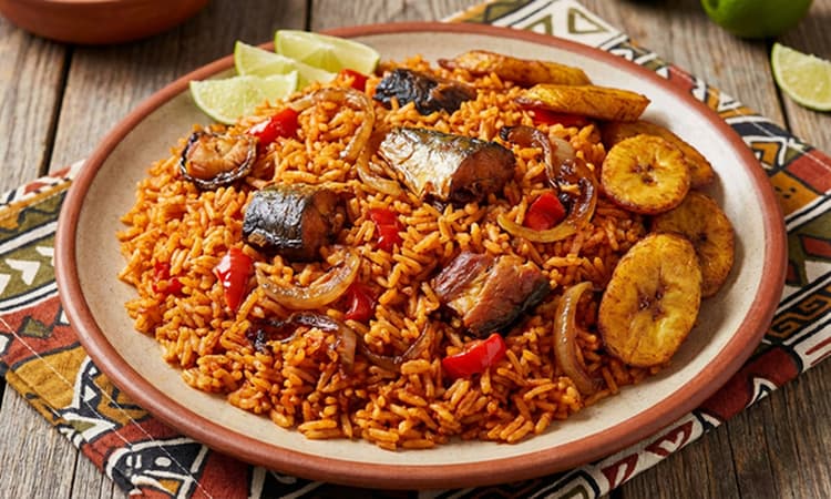 Jollof Rice & Entrees